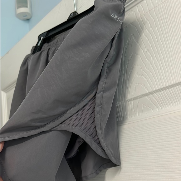 Nike Women's Athletic Shorts in Gray - Picture 9 of 15